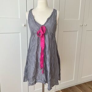 Miss Me Silk Top Tunic Dress sz.Small